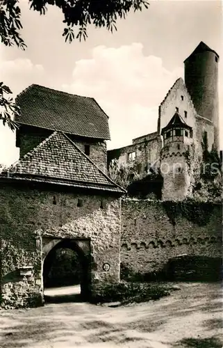 AK / Ansichtskarte Gundelsheim Neckar Burg Hornberg