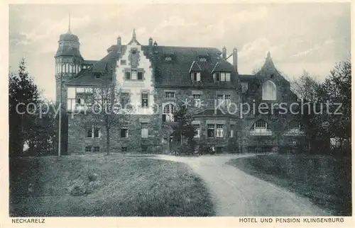 AK / Ansichtskarte Neckarelz Hotel Pension Klingenburg Kat. Mosbach