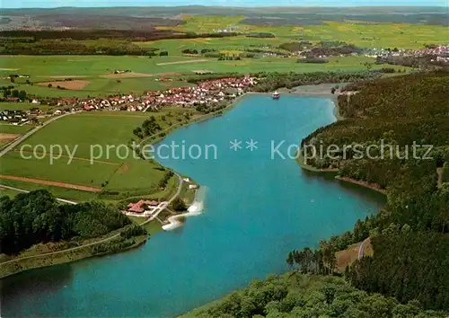 AK / Ansichtskarte Frankenberg Eder Freizeitparadies Twistesee Ferienland Waldeck Fliegeraufnahme Kat. Frankenberg (Eder)