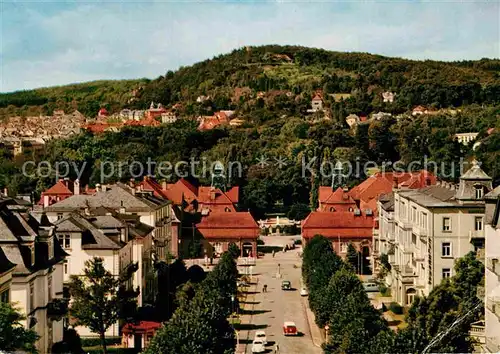 AK / Ansichtskarte Bad Nauheim Bahnhofallee mit Johannisberg Kat. Bad Nauheim