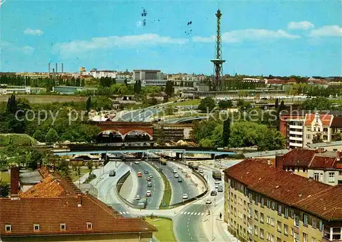 AK / Ansichtskarte Berlin Schnellstrasse Funkturm Kat. Berlin