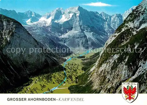 AK / Ansichtskarte Karwendel Grosser Ahornboden Karwendelgebirge Kat. Schwaz