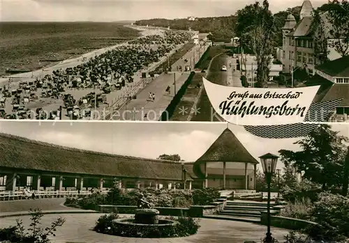 AK / Ansichtskarte Kuehlungsborn Ostseebad Strand  Kat. Kuehlungsborn