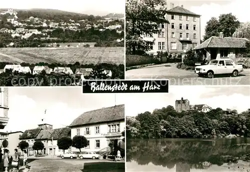 AK / Ansichtskarte Ballenstedt Heilstaette fuer Lungenkrankheiten Rudolf Breitscheid Strasse  Kat. Ballenstedt