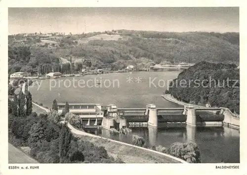 AK / Ansichtskarte Essen Ruhr Baldeneysee  Kat. Essen