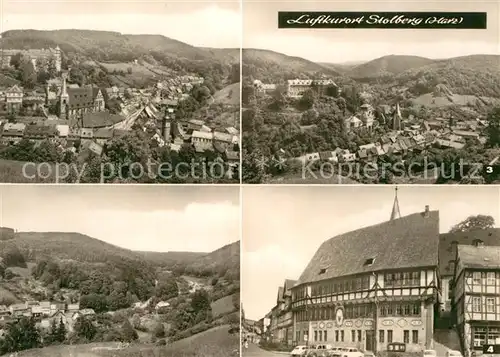 AK / Ansichtskarte Stolberg Harz Zechental Rathaus  Kat. Stolberg Harz