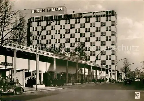 AK / Ansichtskarte Berlin Hilton Hotel  Kat. Berlin