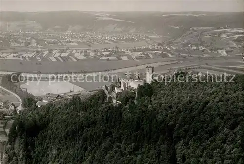 AK / Ansichtskarte Gundelsheim Neckar Fliegeraufnahme Schloss 