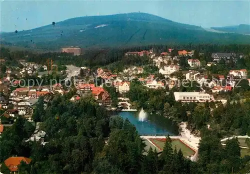 AK / Ansichtskarte Braunlage Hoehenluftkurort Fliegeraufnahme Kat. Braunlage Harz