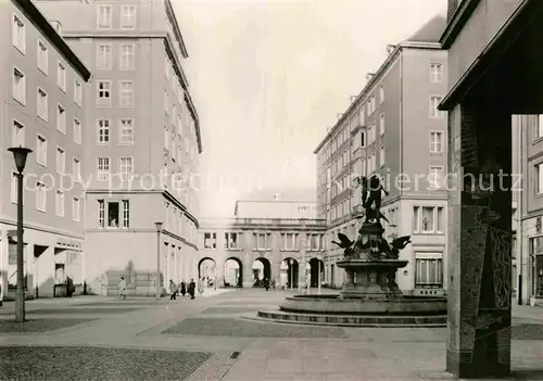 AK / Ansichtskarte Dresden Brunnen Kat. Dresden Elbe