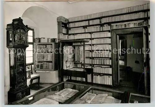 AK / Ansichtskarte Hassmersheim Burg Guttenberg Bibliothek
 Kat. Hassmersheim