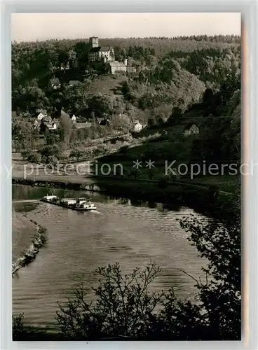 AK / Ansichtskarte Neckarmuehlbach Burg Guttenberg Kat. Hassmersheim