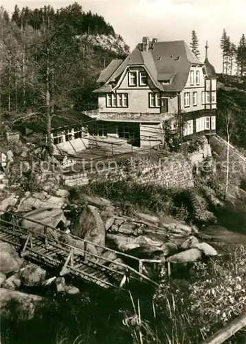 AK / Ansichtskarte Wernigerode Harz Restaurant Steinerne Renne  Kat. Wernigerode