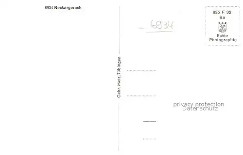 AK / Ansichtskarte Neckargerach Panorama  Kat. Neckargerach