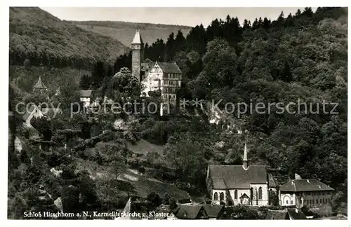 AK / Ansichtskarte Hirschhorn Neckar Schloss Kloster  Kat. Hirschhorn (Neckar)