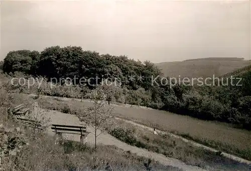 AK / Ansichtskarte Waldkatzenbach Ruheplatz Schoene Aussicht Kat. Waldbrunn