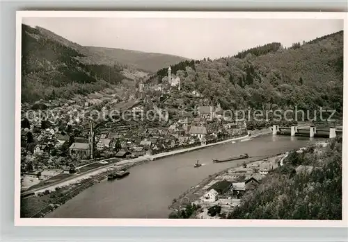 AK / Ansichtskarte Hirschhorn Neckar Fliegeraufnahme Kat. Hirschhorn (Neckar)