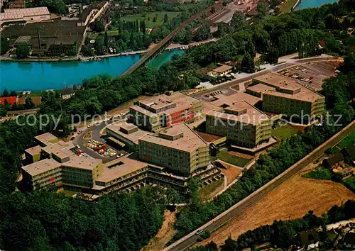 AK / Ansichtskarte Kettwig Fliegeraufnahme Fachklinik Rhein Ruhr Kat. Essen