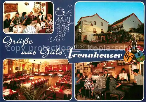 AK / Ansichtskarte Guels Koblenz Restaurant Roxy Tanz Bar Festsaal Trennheuser Kat. Koblenz