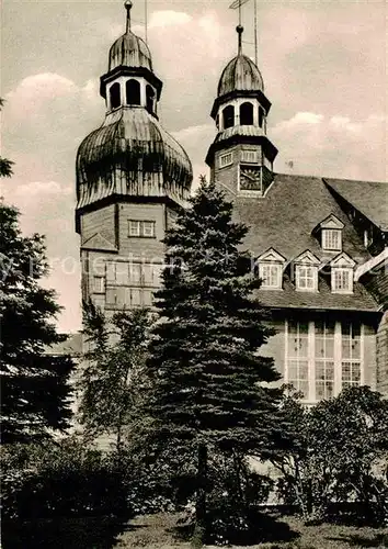 AK / Ansichtskarte Clausthal Zellerfeld Marktkirche Zum Heiligen Geist Kat. Clausthal Zellerfeld