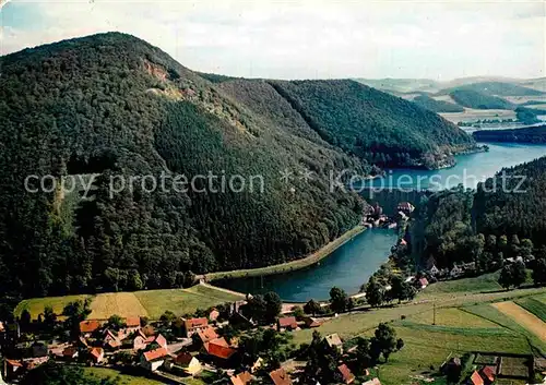 AK / Ansichtskarte Helminghausen Sperrmauer Diemelsee  Kat. Marsberg