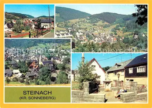 AK / Ansichtskarte Steinach Thueringen Teilansichten Erholungsort Landschaftspanorama Kat. Steinach Thueringen