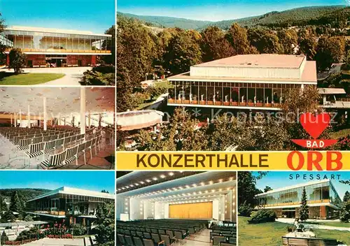 AK / Ansichtskarte Bad Orb Konzerthalle Kurort im Spessart Kat. Bad Orb