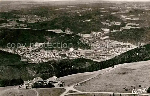 AK / Ansichtskarte Kandel Breisgau Fliegeraufnahme mit Gutach und Elztal