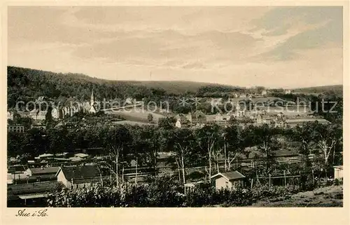 AK / Ansichtskarte Aue Erzgebirge Panorama Kat. Aue