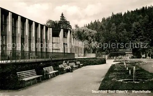 AK / Ansichtskarte Bad Elster Wandelhalle  Kat. Bad Elster