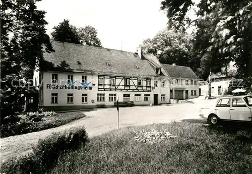 AK / Ansichtskarte Oberschoena Mittelsachsen Erholungsheim Oelmuehle Kat. Oberschoena