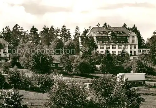 AK / Ansichtskarte Friedrichsbrunn Harz Sanatorium Ernst Thaelmann Kat. Friedrichsbrunn