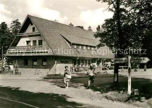 AK / Ansichtskarte Friedrichsroda Heuberghaus am Rennsteig Kat. Friedrichsroda