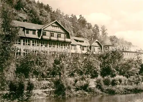 AK / Ansichtskarte Bad Blankenburg Kreiskrankenhaus Rudolstadt Kat. Bad Blankenburg