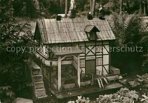 AK / Ansichtskarte Lindau Bodensee Diaet Sanatorium Model der Storchmuehle im Kurpark Kat. Lindau (Bodensee)