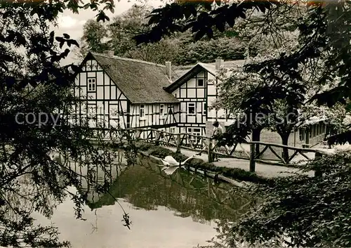 AK / Ansichtskarte Wehrshausen Lahn Dammuehle Restaurant Cafe Hotel Kat. Marburg