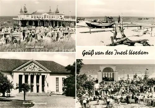 AK / Ansichtskarte Insel Usedom Ahlbeck Heringsdorf Bansin