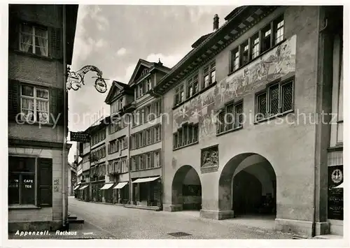 AK / Ansichtskarte Appenzell IR Rathaus Kat. Appenzell