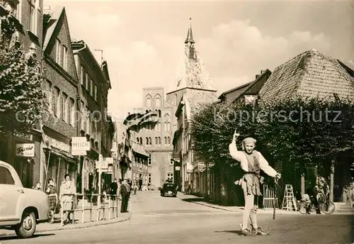 AK / Ansichtskarte Moelln Lauenburg Marktstrasse Rathaus  Kat. Moelln