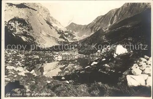 AK / Ansichtskarte Ofenpass  Kat. Zernez