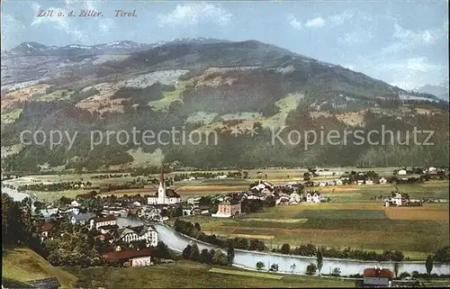 AK / Ansichtskarte Zell Ziller Tirol Ortsansicht Kat. Zell am Ziller