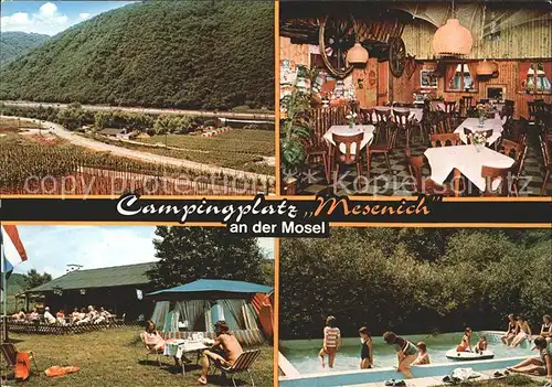 AK / Ansichtskarte Mesenich Sauer Campingplatz Mesenich Kat. Langsur