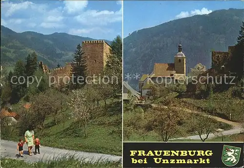 AK / Ansichtskarte Unzmarkt Frauenburg Burg Sankt Jakobskirche Kat. Unzmarkt Frauenburg