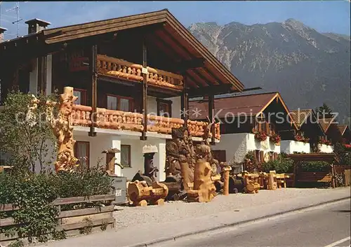 AK / Ansichtskarte Oberstdorf Brunnenbauer Haus Thaumiller Kat. Oberstdorf