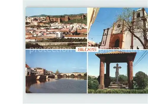 AK / Ansichtskarte Silves Algarve Kreuz Bruecke  Kat. Silves