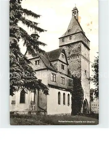 AK / Ansichtskarte Camberg Bad Hohenfeldsche Kapelle Obertor  Kat. Bad Camberg