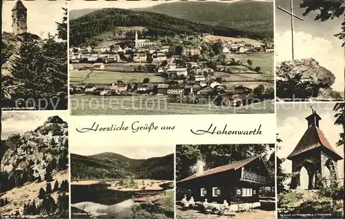 AK / Ansichtskarte Hohenwarth Wolfsegg Ehrenmal Schutzhaus Arbersee Kat. Wolfsegg