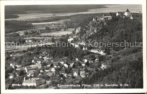 AK / Ansichtskarte Pitten Fliegeraufnahme Kat. Pitten