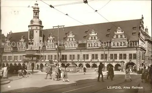 AK / Ansichtskarte Leipzig Altes Rathaus Kat. Leipzig