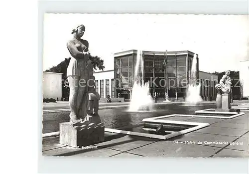 AK / Ansichtskarte Exposition Internationale Liege 1939 Palais du Commissarial general